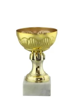 Cup award for the winner Stock Photos
