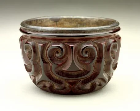 Cup (Bei) with Sword-Pommel Pattern. China, Southern Song dynasty or early .. Foto stock