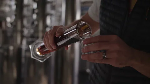 A cup being filled Video stock 137670585