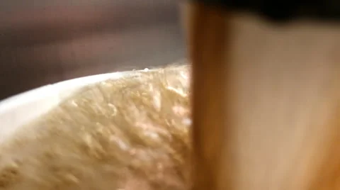 Cup being filled with soda point of view perspective Stock Footage 57696646