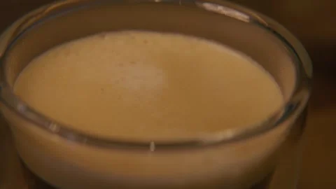 Cup Of Black Coffee Stock Footage 285035316