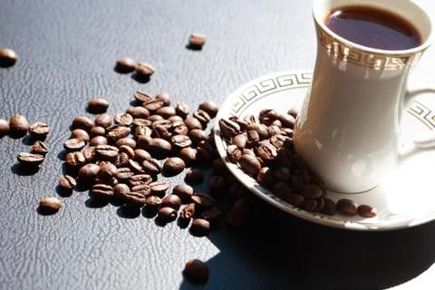 Cup Of Black Coffee Foto stock