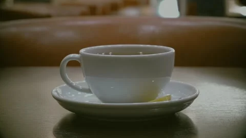 A cup of black tea Stock-Footage 311584838