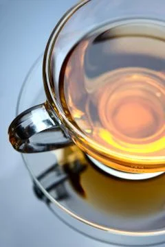 Cup of black tea Foto stock