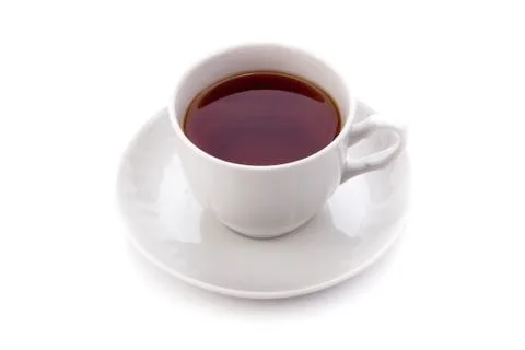 Cup of black tea Stock Photos