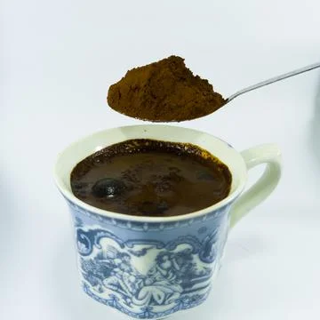 A cup of brewed coffee Foto stock