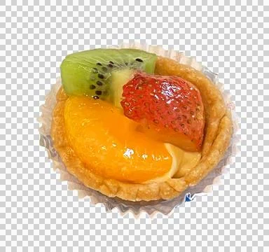 Cup cake on isolate 018 Stock Photos