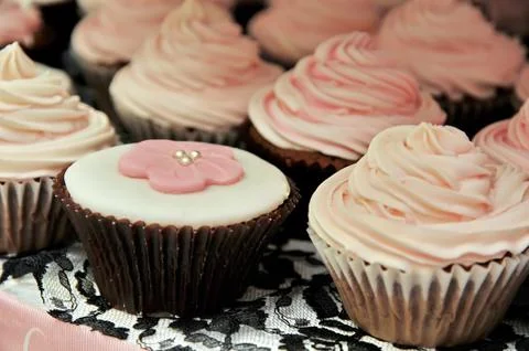 Cup cake Stock Photos