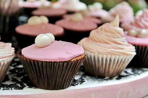 Cup cake Stock Photos