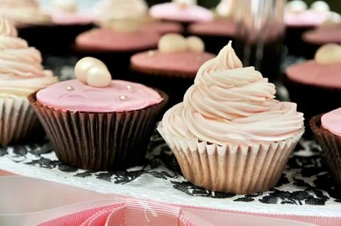 Cup cake Stock Photos