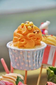 Cup cake Stock Photos