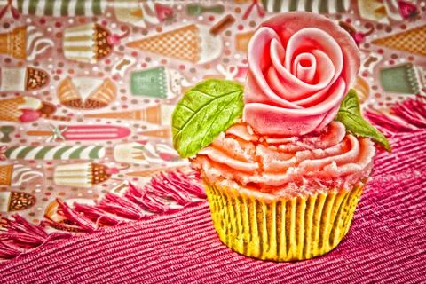 Cup cake Stock Photos