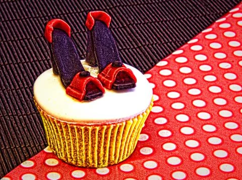 Cup cake Stock Photos