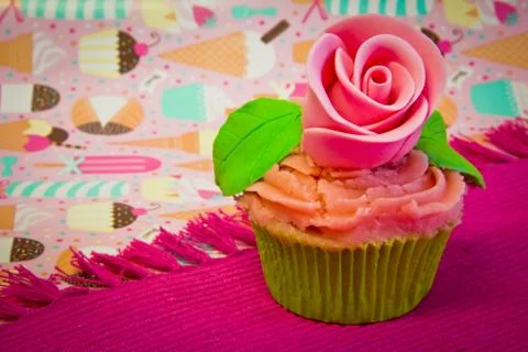 Cup cake Stock Photos