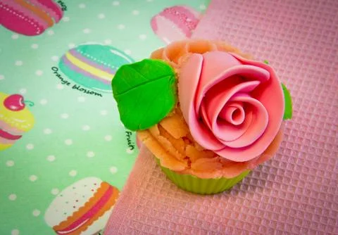 Cup cake Stock Photos