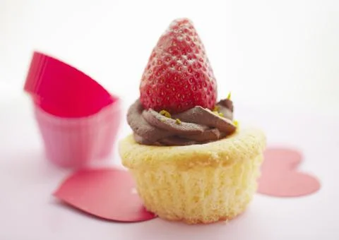 Cup cake Stock Photos