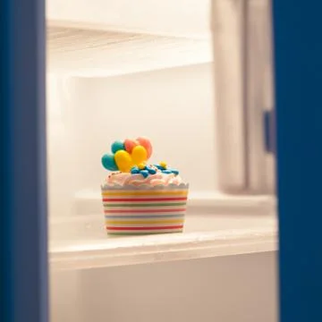 Cup cake. Stock Photos