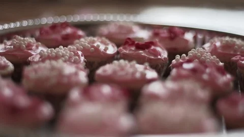 Cup Cakes 2 Stock Footage 82539382