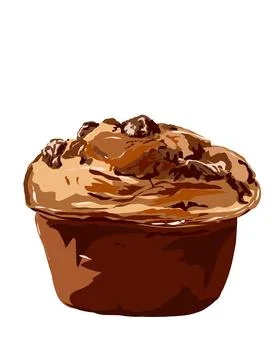 Cup cakes Stock Illustration