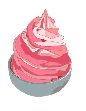 Cup cakes Stock Illustration