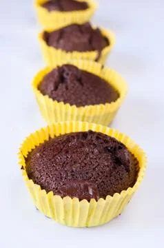Cup cakes Stock Photos
