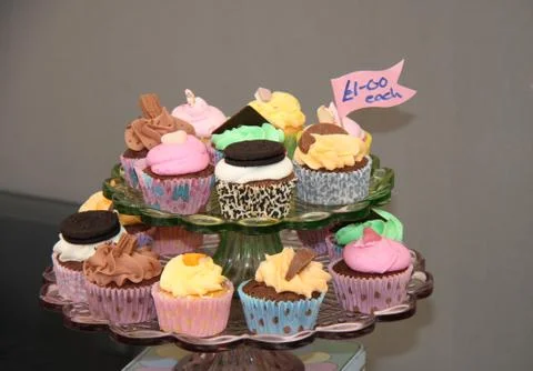 Cup Cakes. Stock Photos
