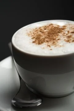 Cup of cappuccino Stock Photos