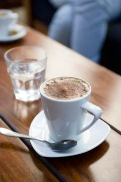 Cup of cappuccino Foto stock
