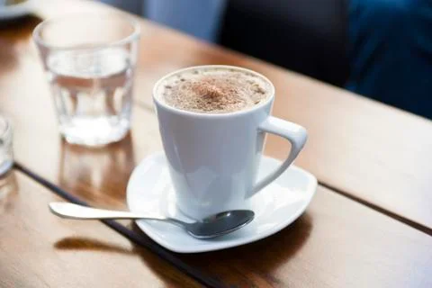 Cup of cappuccino Stock Photos