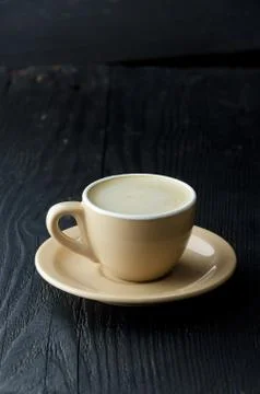 Cup of cappuccino Stock Photos