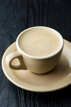 Cup of cappuccino Stock Photos