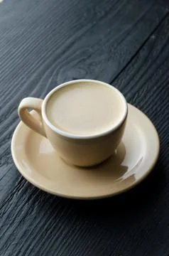 Cup of cappuccino Stock Photos
