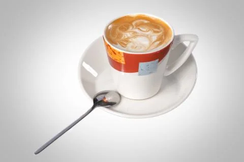 Cup of cappuccino Stock Photos