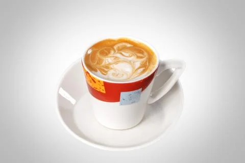 Cup of cappuccino Stock Photos