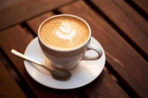 Cup of cappuccino Foto stock