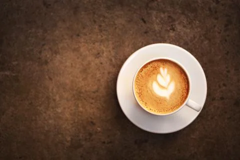 Cup of cappuccino Stock Photos