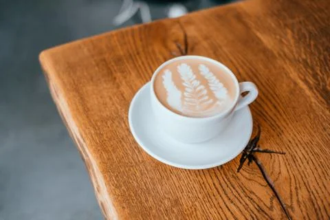 Cup of cappuccino Stock Photos
