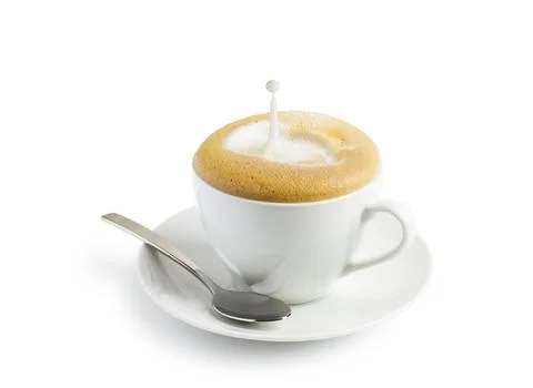 Cup of cappuccino Stock Photos