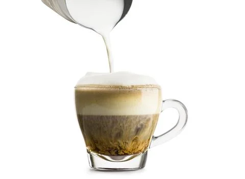 Cup of cappuccino Stock Photos