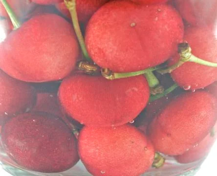 A cup of cherry Stock Photos