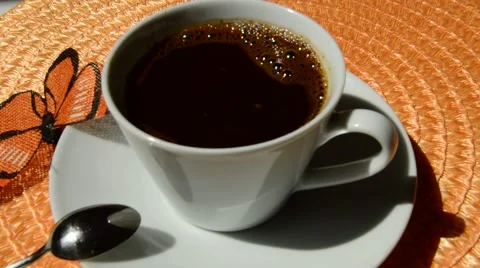 Cup of coffe Stock Footage 41030430