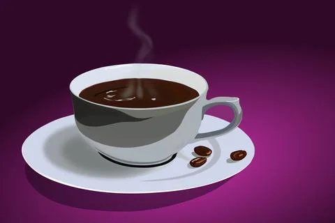 Cup coffe Stock Illustration