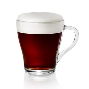 Cup of coffe isolated Stock Photos
