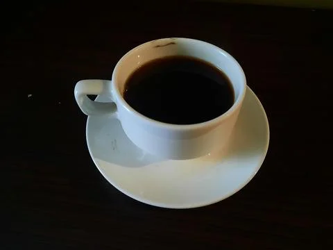 A cup of coffe Stock Photos