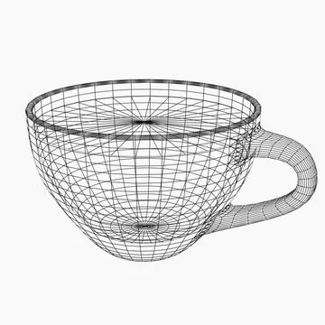 Cup of coffee 3D Model