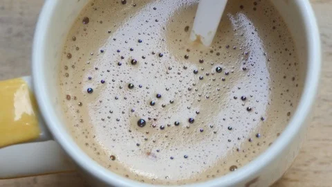 Cup of coffee ..4k video Stock Footage 81573767