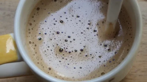 Cup of coffee ..4k video Stock Footage 81573922