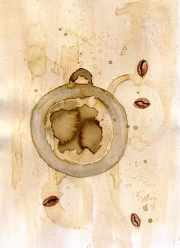 Cup of Coffee Art イラスト素材