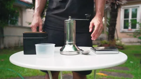 Cup of coffee with bean Video stock 133627765