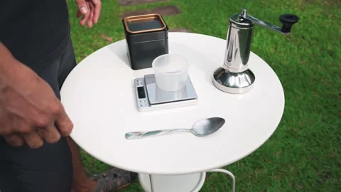 Cup of coffee with bean Video stock 133627806